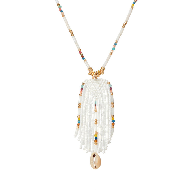 Collier Merangue Blanc