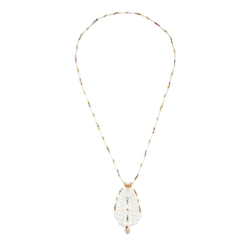 Collier Merangue Blanc