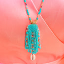 Turquoise Merangue Necklace
