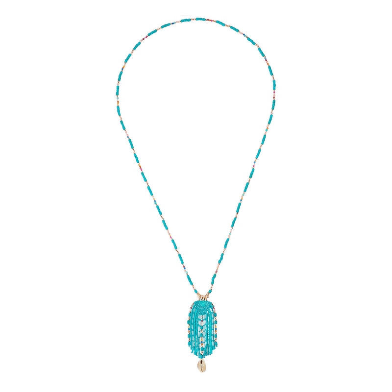 Turquoise Merangue Necklace