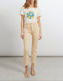 Pantalon Straight Mercy Color - Light Sand - Femme