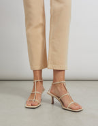 Mercy Color Straight Trousers - Light Sand - Women