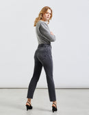 Reiko - Vaqueros Mercy de cintura alta - Denim Bl-539 - Mujer