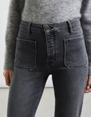 Reiko - Highwaist Mercy Jeans - Denim Bl-539 - Woman