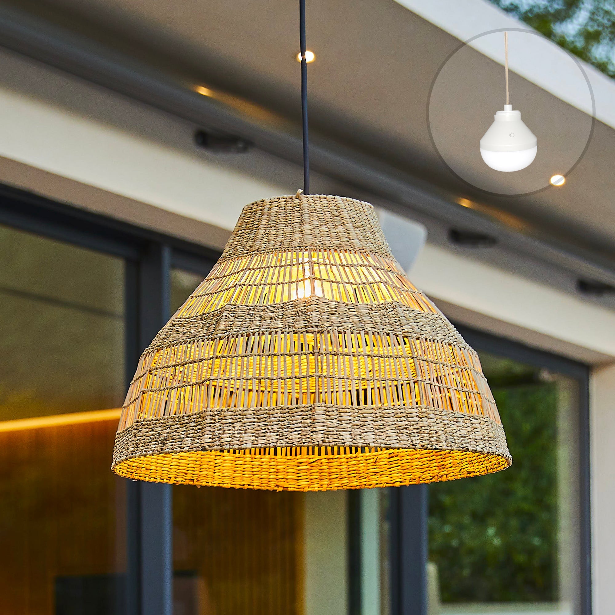 Merida - Suspension Sans Fil - Herbe Marine - Beige