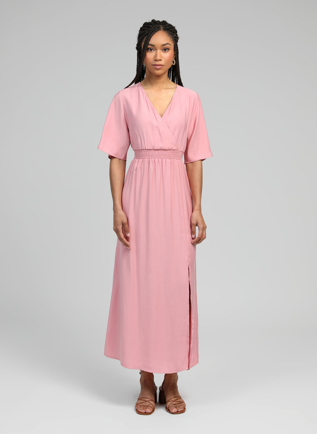 Robe Longue Mesun Rose