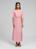 Robe Longue Mesun Rose