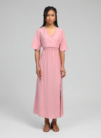 Robe Longue Mesun Rose