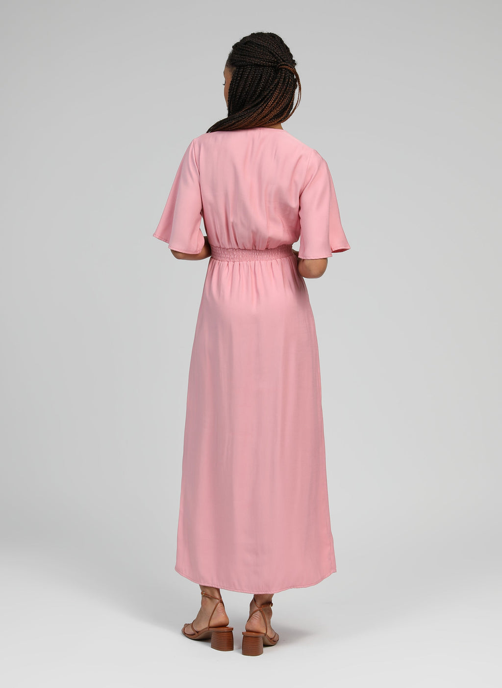 Robe Longue Mesun Rose