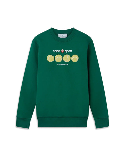 Sudadera con pelotas de tenis - Verde