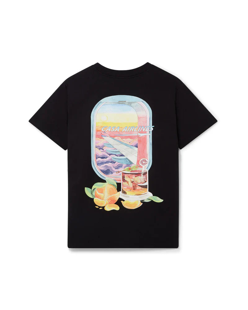 Casablanca Paris - Panoramic T-Shirt - Black