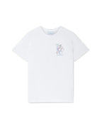 T-Shirt Tennis Play In Progress - Blanc