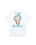 T-Shirt Rainbow Mushroom - Blanc