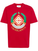 T-Shirt Casa Crest - Rouge