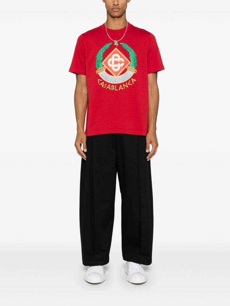 T-Shirt Casa Crest - Rouge