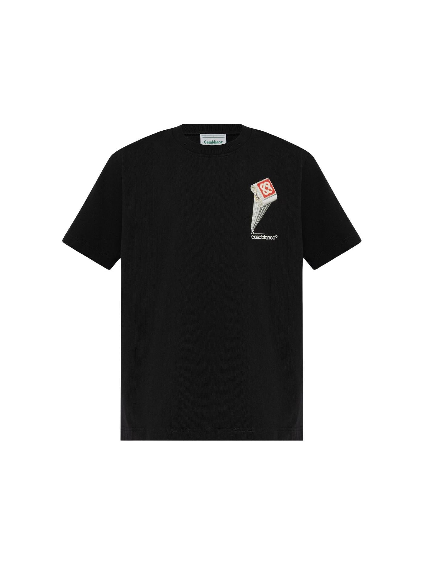 T-Shirt Leaning Column - Noir