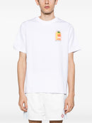 T-Shirt Casablanca Gradient Larche - Blanc