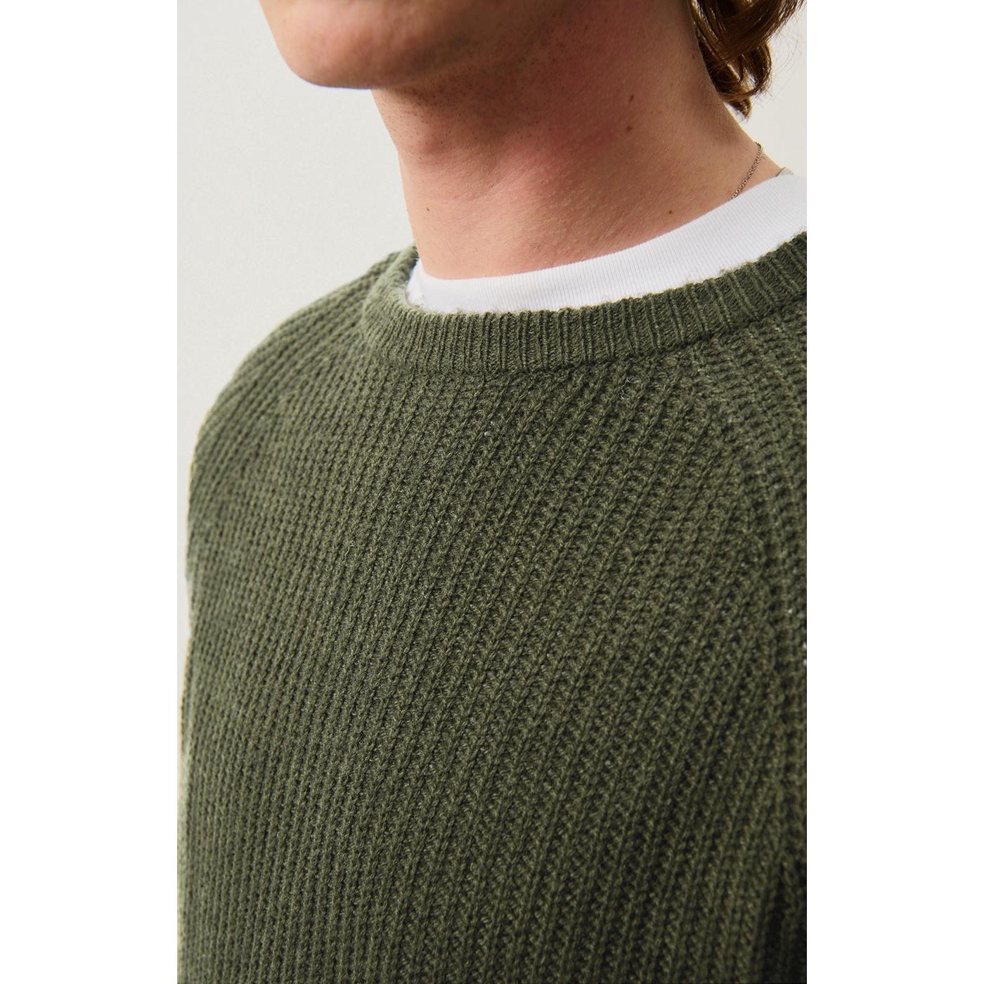 Jersey Bola Cuello Redondo - Algue Chine Noir - Hombre