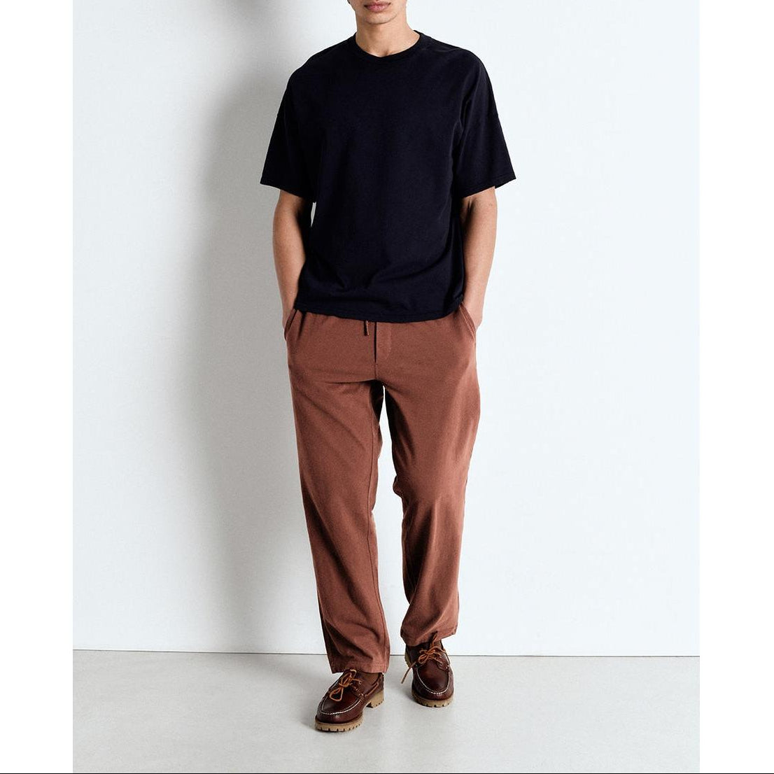 Pantalón de Jogging Recto - Chocolate Vintage - Hombre