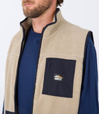 Midland Burrito Zip Vest Gilet - Khaki - Men