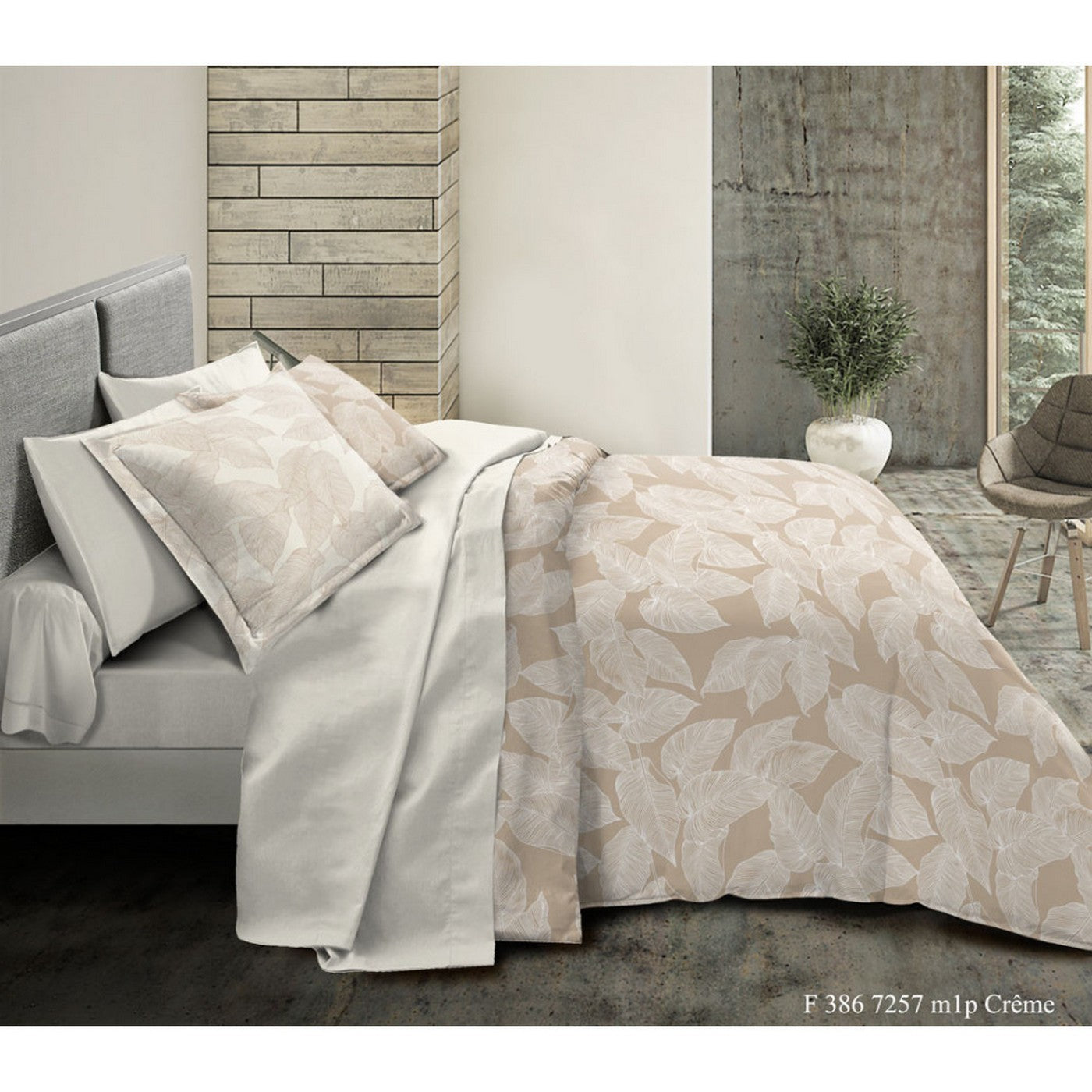 Parure De Draps - 100% Coton - Amazonie Creme