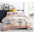Parure De Couette - 100% Coton - Blueberry