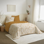 Parure De Draps - 100% Coton - Agathe Moutarde