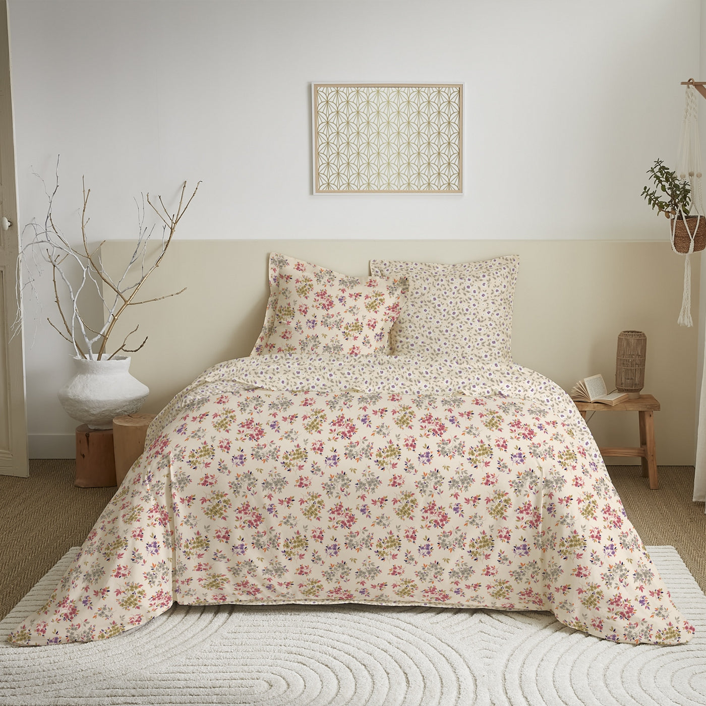 Parure De Draps - 100% Coton - Tanya Multicolore