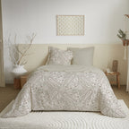Parure De Couette - 100% Coton - Naturel