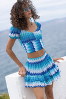 Top Kia Lurex Blue