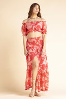 Top Cloe Flower Red