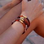 Bracelets Mini Léo - Full Brown
