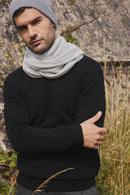 Echarpe Etole En Cachemire - Gris Perle