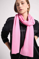 Scarf Stole - Pink - 100% Cashmere Oeko-Tex - Mixed