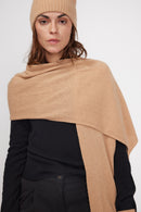 Echarpe Etole - Beige - 100% Cachemire Oeko-Tex - Mixte