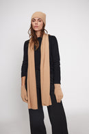 Stole Scarf - Beige - 100% Oeko-Tex Cashmere - Mixed