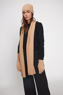 Stole Scarf - Beige - 100% Oeko-Tex Cashmere - Mixed