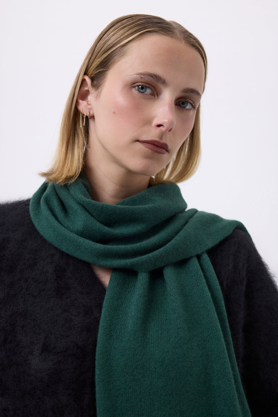 Echarpe Etole Unisexe Mh-001 - Vert Bouteille - Mixte