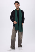 Echarpe Etole Unisexe Mh-001 - Vert Bouteille - Mixte
