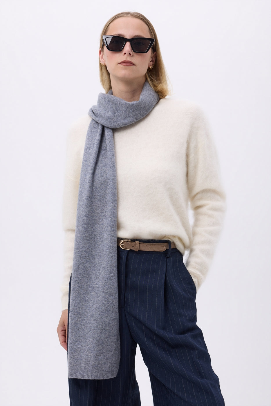 Echarpe Etole Unisexe Mh-001 - Gris Fonce - Mixte