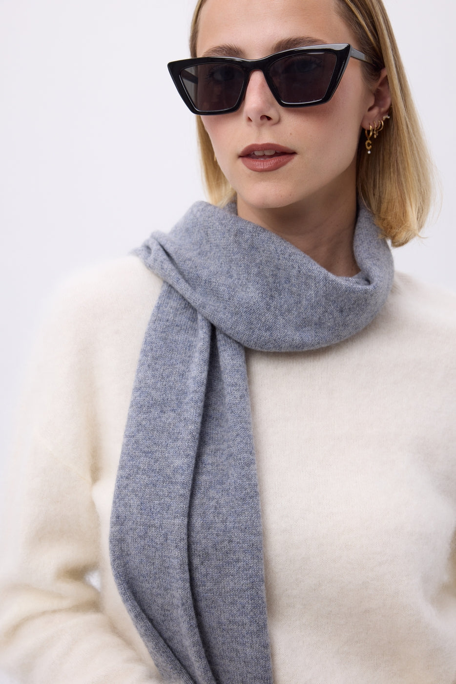 Echarpe Etole Unisexe Mh-001 - Gris Fonce - Mixte