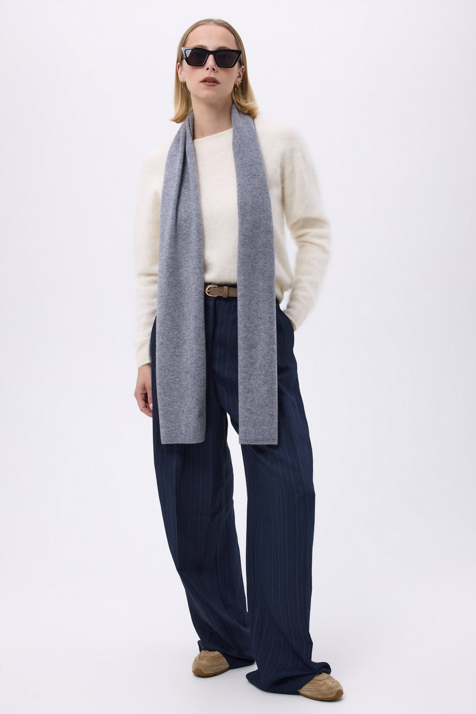 Echarpe Etole Unisexe Mh-001 - Gris Fonce - Mixte