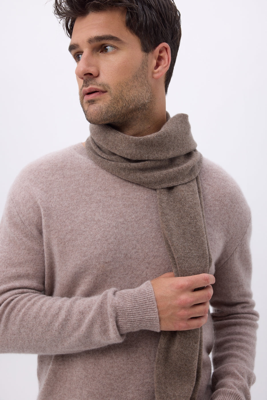 Echarpe Etole Unisexe Mh-001 - Noisette - Mixte