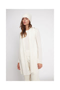 Sciarpa Stola In Cashmere - Ecrù