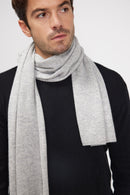 Echarpe Etole - Gris Perle - 100% Cachemire Oeko-Tex - Mixte