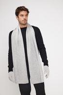 Echarpe Etole En Cachemire - Gris Perle
