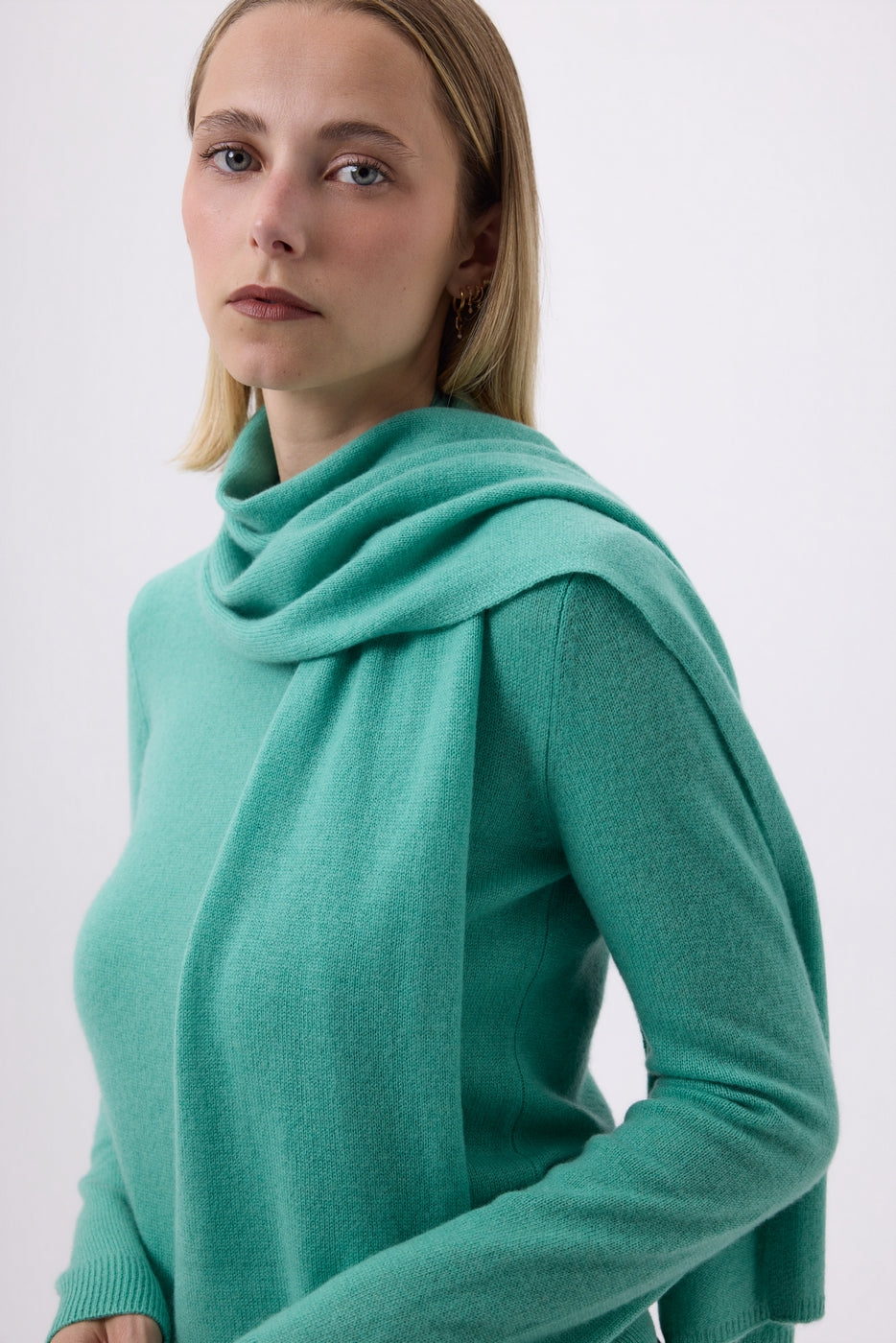 Echarpe Etole Unisexe Mh-001 - Vert Pastel - Mixte