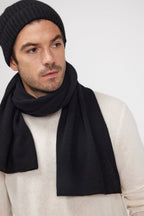 Bufanda Estola de Cachemira - Negro