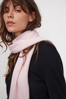 Scarf Stole - Pearl Pink - 100% Oeko-Tex Cashmere - Mixed