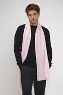 Echarpe Etole - Rose Perle - 100% Cachemire Oeko-Tex - Mixte